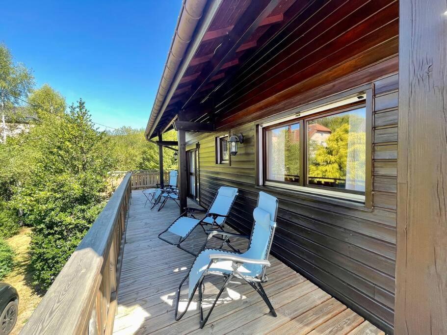 Chalet Kelly, centre ville / Jacuzzi / Sauna Gérardmer Extérieur photo