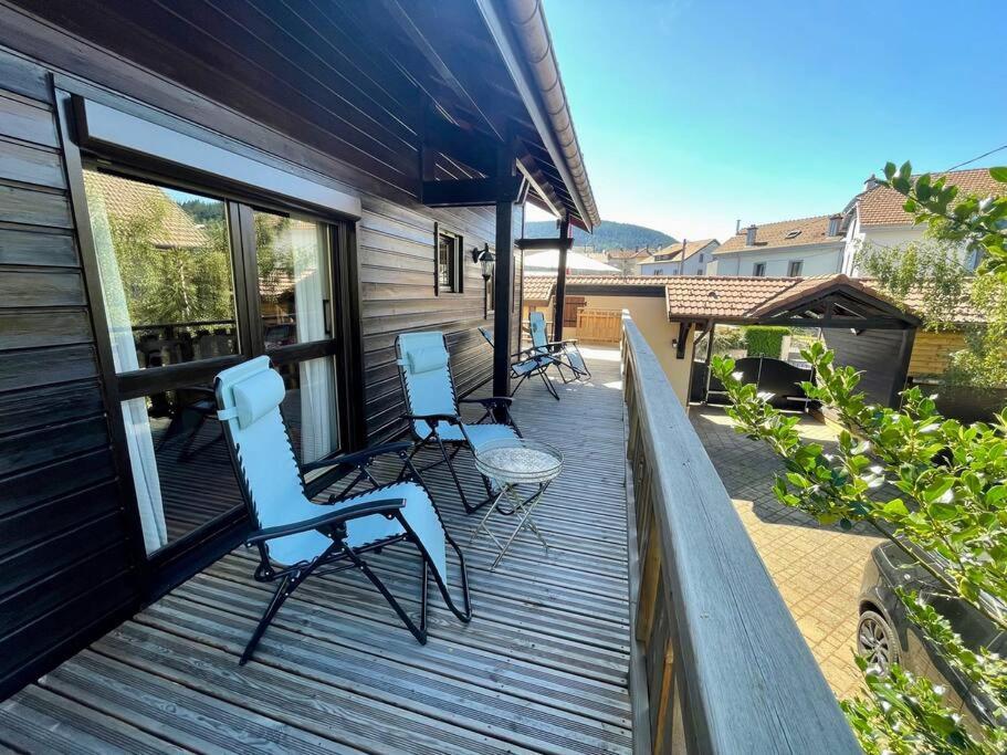 Chalet Kelly, centre ville / Jacuzzi / Sauna Gérardmer Extérieur photo