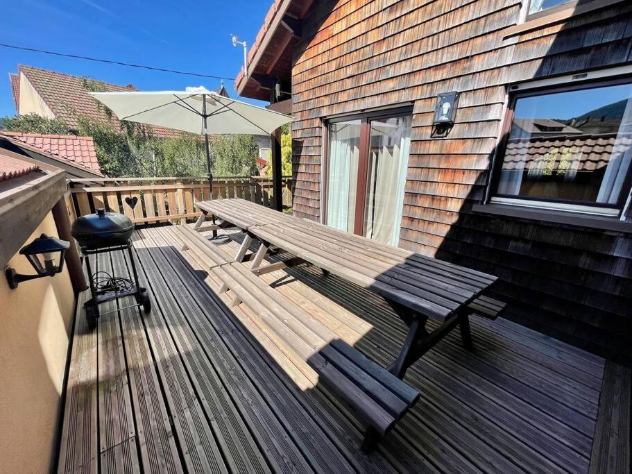 Chalet Kelly, centre ville / Jacuzzi / Sauna Gérardmer Extérieur photo